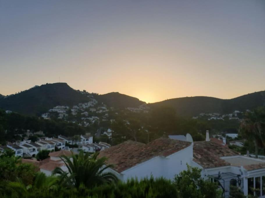 Casa Osimos Portet 450 M Moraira Bagian luar foto