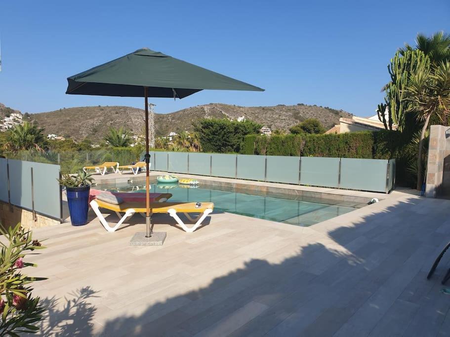 Casa Osimos Portet 450 M Moraira Bagian luar foto