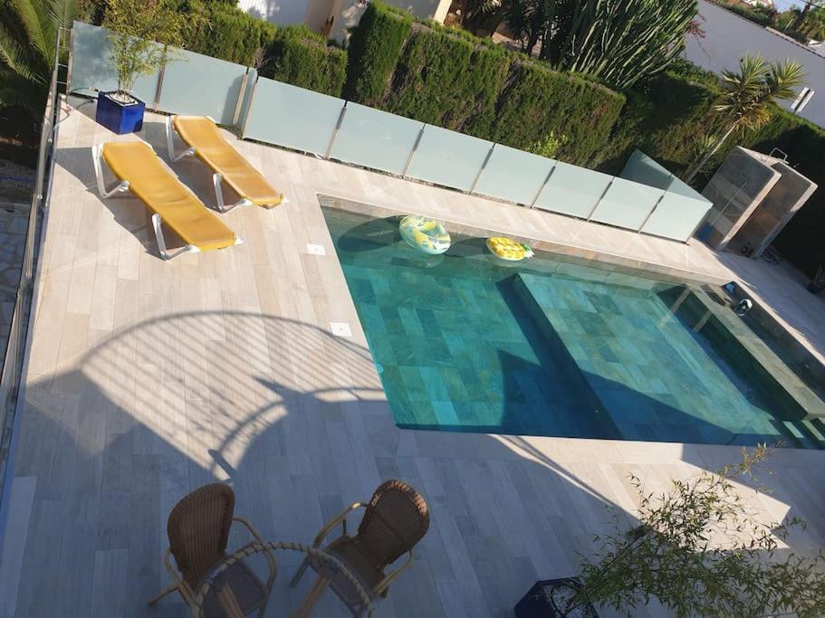 Casa Osimos Portet 450 M Moraira Bagian luar foto