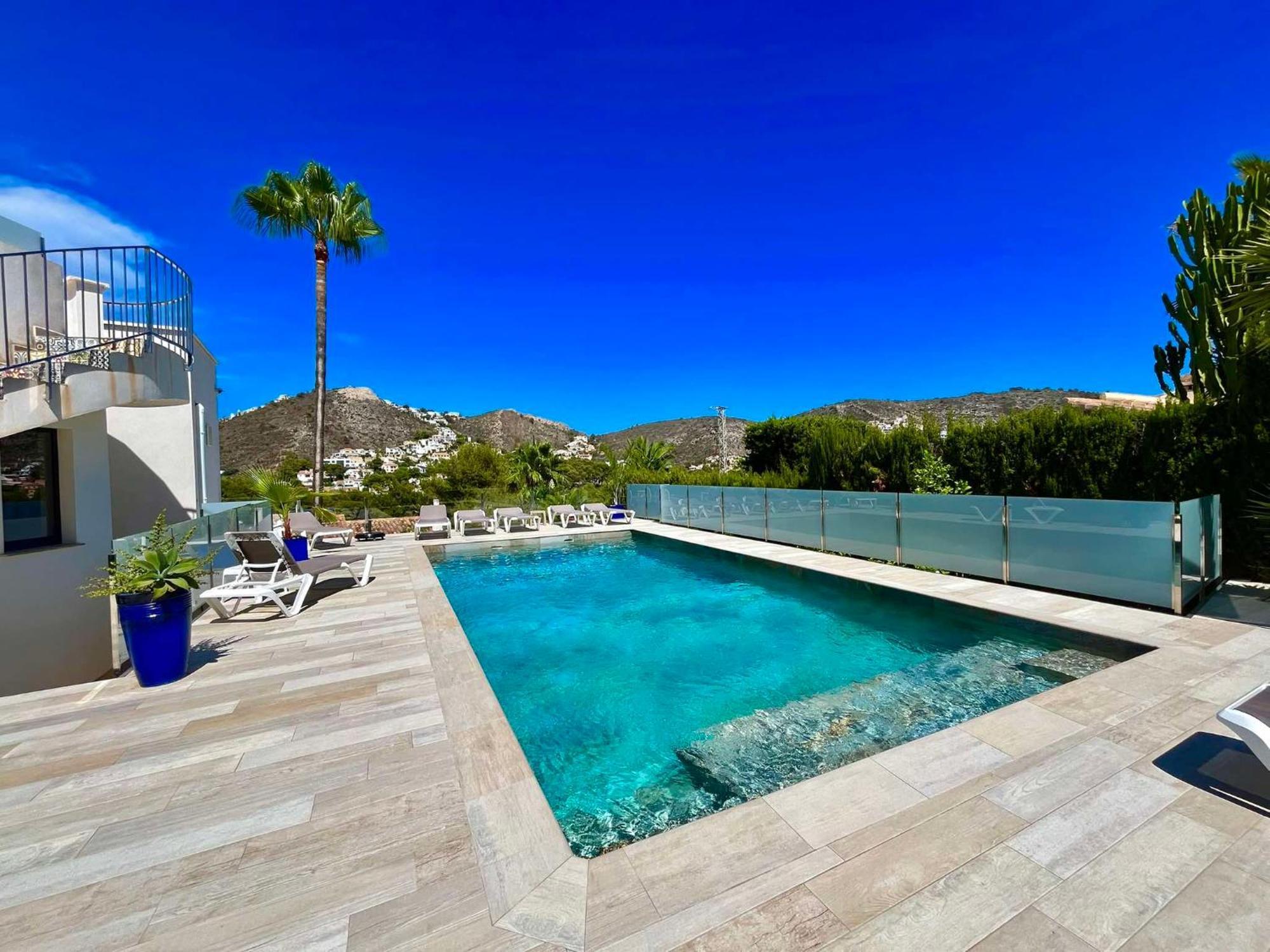 Casa Osimos Portet 450 M Moraira Bagian luar foto